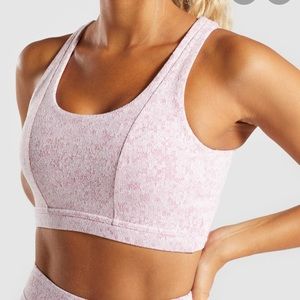 Gymshark pink sports bra
